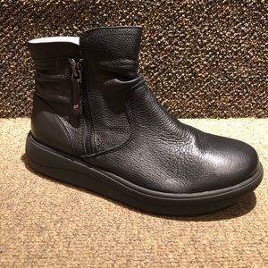 Strive Woman’s Whitby Black Leather Bootie